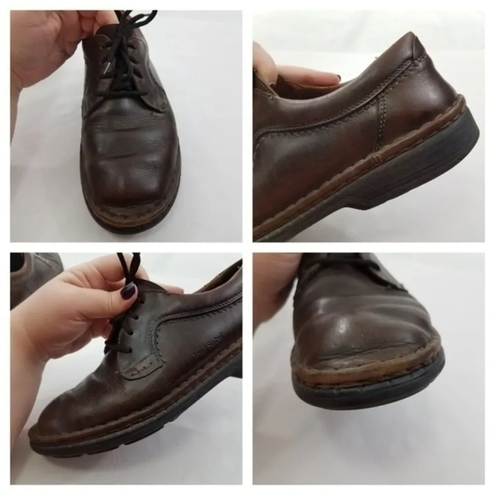 Josef Seibel‎ Mens Oxfords Size 42 9 Brown Leather